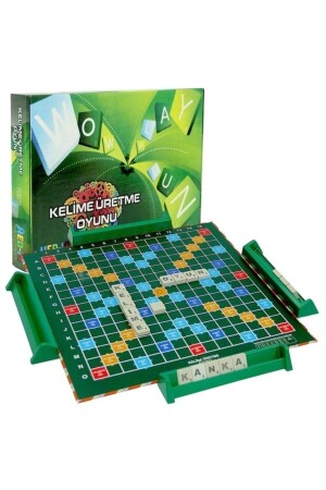 Kelime Üretme Oyunu Yerli Üretim Türkçe Scrabble Kelime Avı - 1