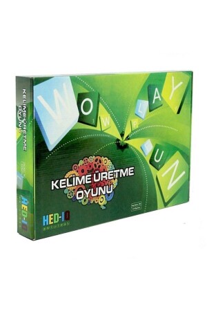 Kelime Üretme Oyunu Yerli Üretim Türkçe Scrabble Kelime Avı - 3