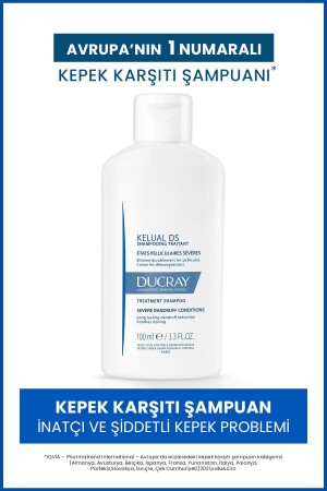 Kelual DS Şampuan İnatçı ve Şiddetli Kepek Karşıtı Şampuan 100ml - 1