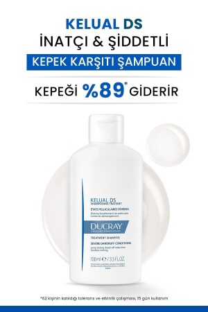 Kelual DS Şampuan İnatçı ve Şiddetli Kepek Karşıtı Şampuan 100ml - 3