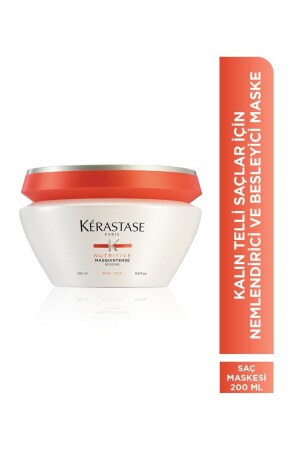 Kerasatse Nutritive Masquintense Dicke, nährende Maske, die dickes, trockenes Haar mit Feuchtigkeit versorgt, 200 ml 3474636382712 - 1