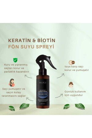 Keratin & Biotin Hitzeschützendes Haarpflegespray 150 ml - 4