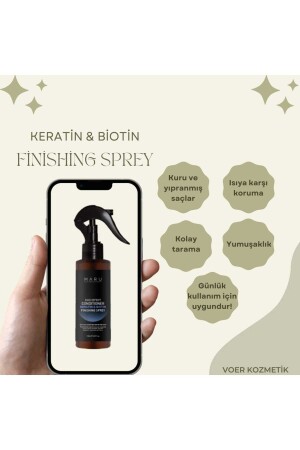 Keratin & Biotin Hitzeschützendes Haarpflegespray 150 ml - 6