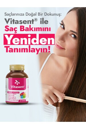 Keratin- Biotin- Vit B5- At Kuyruğu Ve Üzüm Ekstresi 60 Tablet ( : 12.2026 ) - 6