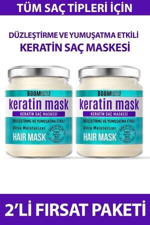 Keratin-Haarmaske im Doppelpack - 3