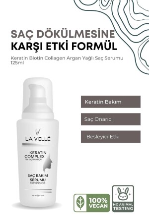 Keratin-Haarpflegeserum für schwaches und geschädigtes Haar 125 ml Keratin-Serum - 1