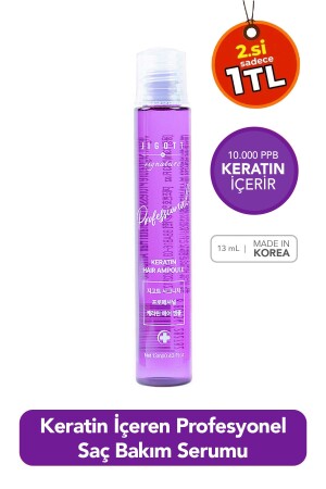 Keratin İçeren Konsantre Saç Bakım Serum Set Jigott Professional Keratin Hair Ampoule 13ml - 3