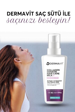 Keratin Kolajen Milk Saç Bakım Sütü- Kolay Tarama Spreyi 125 ml - 4