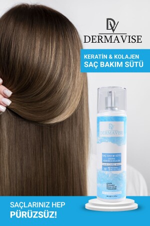 Keratin Kolajen Saç Bakım Sütü 200 ml - 3