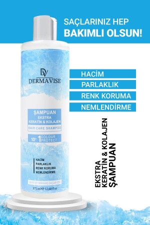 Keratin & Kolajen Şampuan 375 ml - 1