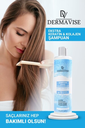 Keratin & Kolajen Şampuan 375 ml - 3