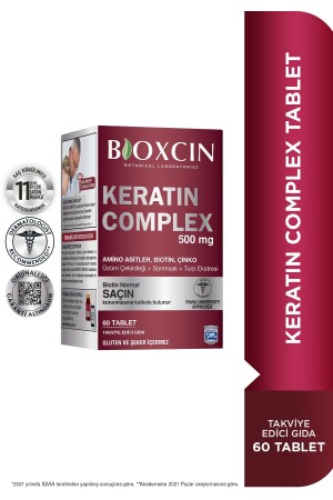 Keratin-Komplex 500 mg 60 Tabletten - 1