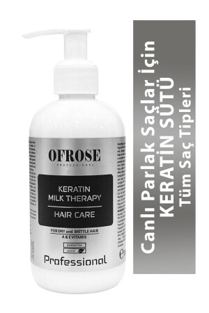 Keratin Sütü Saç Proteini 250ml - Ofrose
