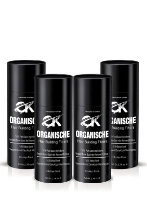 Keratinpulver 4 Boxen à 200 Gramm. Inländische Produktion Dunkelbraune Farbe Topisches NM2 - 1