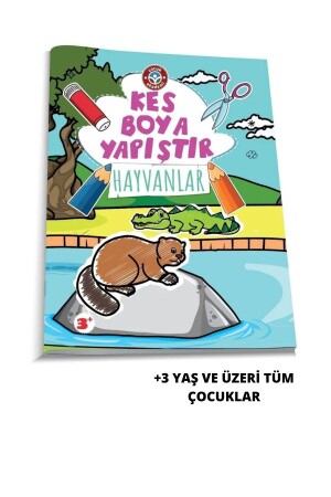 Kes Boya Yapıştır- Hayvanlar - 2