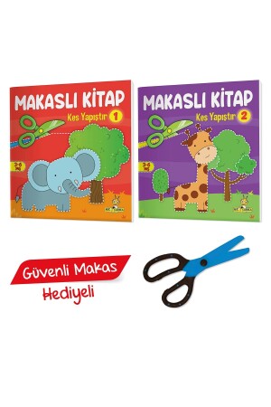 Kes Yapıştır Makaslı Set (makas Hediyeli) - 2