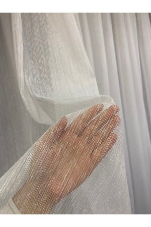 Keten Tül Perde Ütü Istemez Şantuk 1-2,5 Pile Smyrnahome - Taç