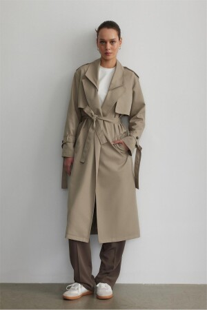 Khaki-Neuauflage 1980 Trenchcoat 41813566 - 2