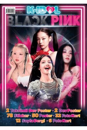 Kidol Blackpink – 2024. 01 Kalender-Poster-Geschenk - 1