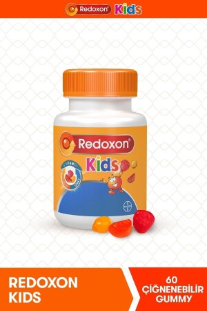 Kids 60 Çiğnenebilir Gummy I Çocuklar Için C Vitamini- D Vitamini Ve Çinko Içeren Takviye Ed - 1