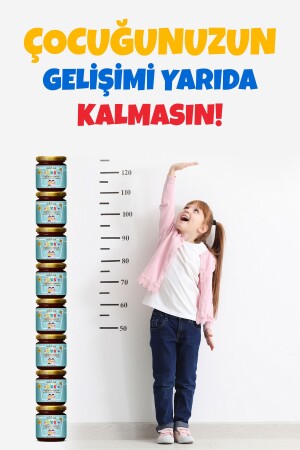 Kids Çocuklar için Özel Kakaolu- Arı sütlü- Vitaminli- İştah Açıcı- Kilo-Aldırıcı- Macun 2li Set - 3