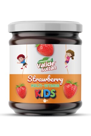 Kids Çocuklar İçin Özel Strawberry & Multi-Vitamin İçeren Kids Macun TYC73Z01UN168727913603661 - 1