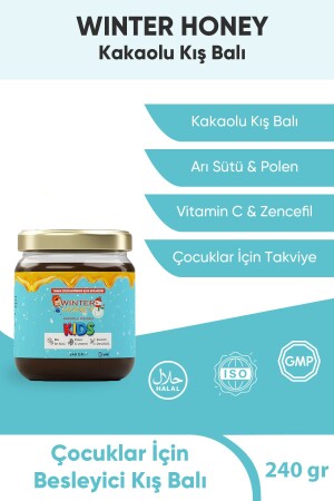 Kids-boy Uzatıcı-vitamin C-bağışıklık Güçlendirici-arı Sütü-bal-polen 240 gr WINHONC1x240 - 2