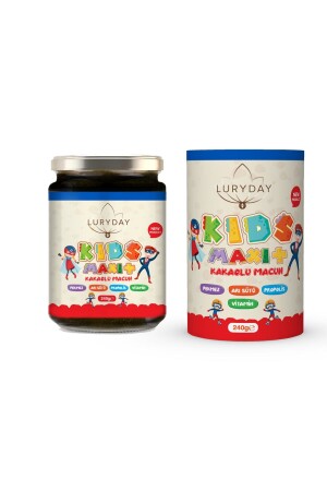 Kids Maxi Çocuk Macunu Kakao Propolis Pekmez Arı Sütü Bal Ve Vitamin 8684308447044 - 3