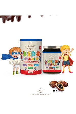 Kids Maxi Çocuk Macunu Kakao Propolis Pekmez Arı Sütü Bal Ve Vitamin - 7