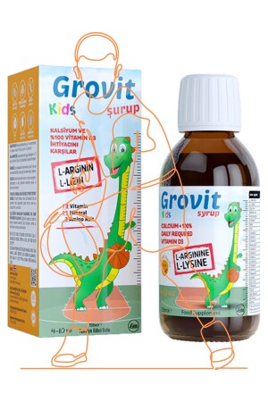 Kids Multivitamin Şurup 150 Ml Boy Uzamasına Yardımcı Ve Iştah Düzenleyici AYS8681807059655 - 6