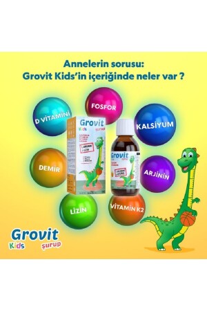 Kids Multivitamin Şurup 150 Ml Boy Uzamasına Yardımcı Ve Iştah Düzenleyici AYS8681807059655 - 7