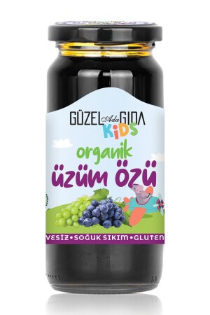 Kids Organik Üzüm Özü 290 gr ( Soğuk Sıkım ) Şeker Ilavesiz - 1