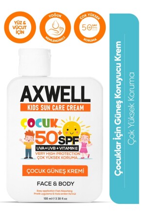 Kids Sun Cream Çocuk Güneş Kremi Çok Yüksek Koruma Spf 50 100ml - 1