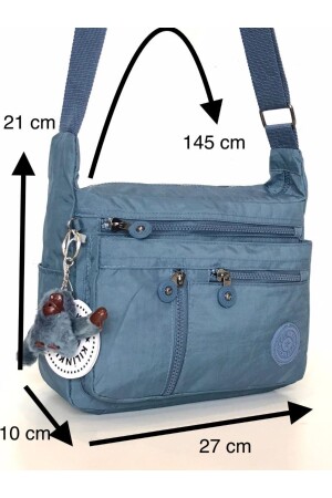 Kılinkır Messenger Bag Multi-Pocket Cross Strap Regenabweisender Stoff - 1