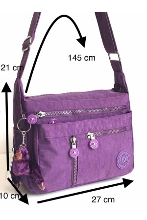 Kılinkır Messenger Bag Multi-Pocket Cross Strap Regenabweisender Stoff - 1