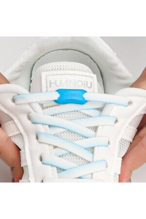 Kilitle Bırak Yeni Nesil Kilitli Elastik Ayakkabı Bağcığı- Tak Bırak Akıllı Lastik Bağcık 1 Çift - 1