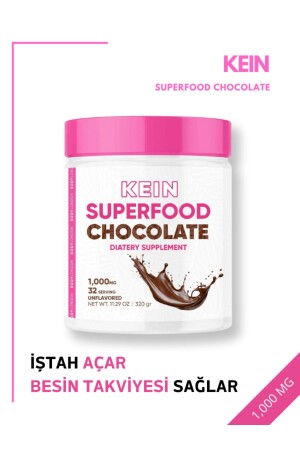 Kilo Aldırıcı Çikolata (kakao aromalı protein) Kein Superfood Chocolate 320gr - 2