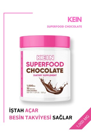 Kilo Aldırıcı Çikolata (kakao aromalı protein) Kein Superfood Chocolate 320gr - 1