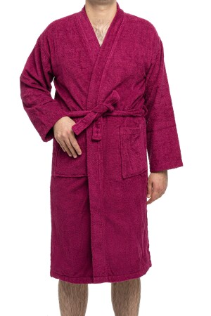 | Kimono | %100 Pamuklu Kadın / Erkek Unisex Kimono Bornoz - 3