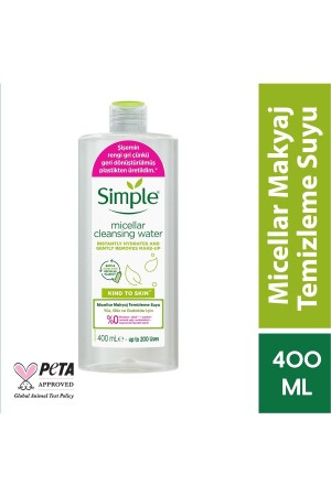 Kind To Skin Micellar Makyaj Temizleme Suyu Yüz Göz Ve Dudaklar Için 400 ml 8710908371509 - 3