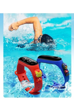 Kinder-Armbanduhr LED Touch wasserdicht mit Hasenfigur - 3