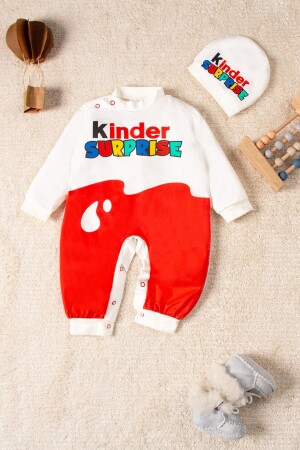 Kinder Surprise Jumpsuit Beanie Set - 1