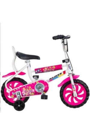 Kinderfahrrad Klas 12 Felgen massiv 4 Räder 2-3-4 Jahre alt Kinderfahrrad rosa Klass 12 rosa KLAS12PEMBE - 3