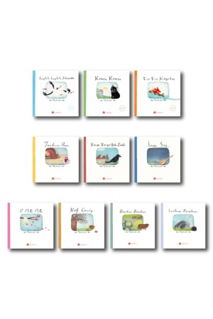 Kinderreime-Set 10 Bücher 0-3 Jahre 10100000 - Kumdan Kale Yayınları