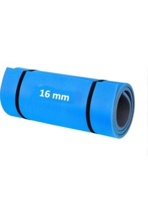 Kinderspielmatte 16 mm – 180 x 60 cm – doppelseitig blau-schwarz - 1