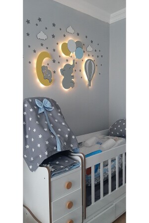 Kinderzimmer dekorative Nachtlampe Beleuchtung ALP223. - 1