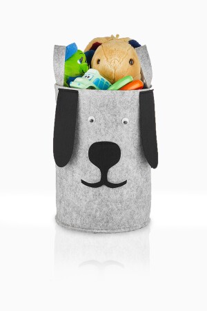 Kinderzimmer-Organizer, Spielzeug-Aufbewahrungskorb, schmutziger Wäschekorb, Hunde-Design, 48 cm x 35 cm, ABO. 04302. 01B - 5