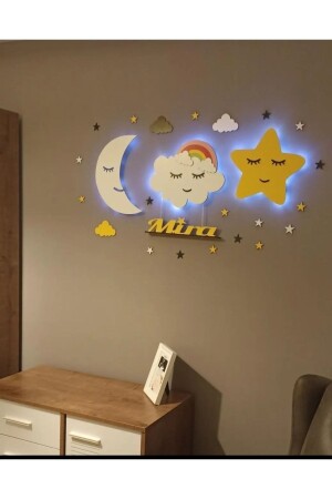 Kinderzimmer Wanddekoration Nachtlicht LOWENART000 - 1