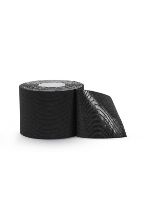 Kinesio Tape 5 Cm X 5 M Ağrı Bandı Siyah - 1