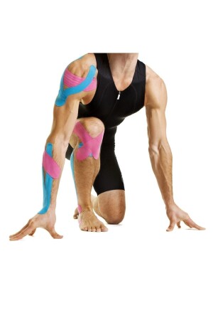 Kinesio-Tape-Band, blaue Farbe, Kinesio-Sportler-Tape - 4